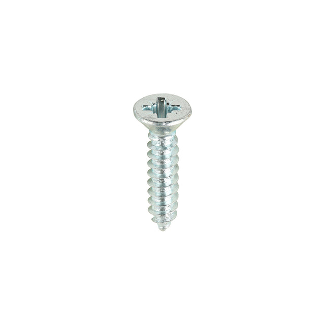 This is an image showing TIMCO Self-Tapping Screws - PZ - Countersunk - Zinc - 8 x 3/4 - 200 Pieces Box available from T.H Wiggans Ironmongery in Kendal, quick delivery at discounted prices.