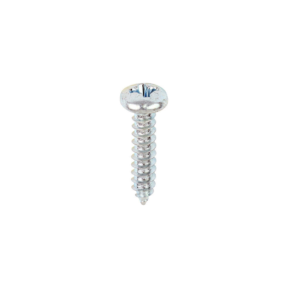 This is an image showing TIMCO Self-Tapping Screws - PZ - Pan - Zinc - 8 x 3/4 - 200 Pieces Box available from T.H Wiggans Ironmongery in Kendal, quick delivery at discounted prices.