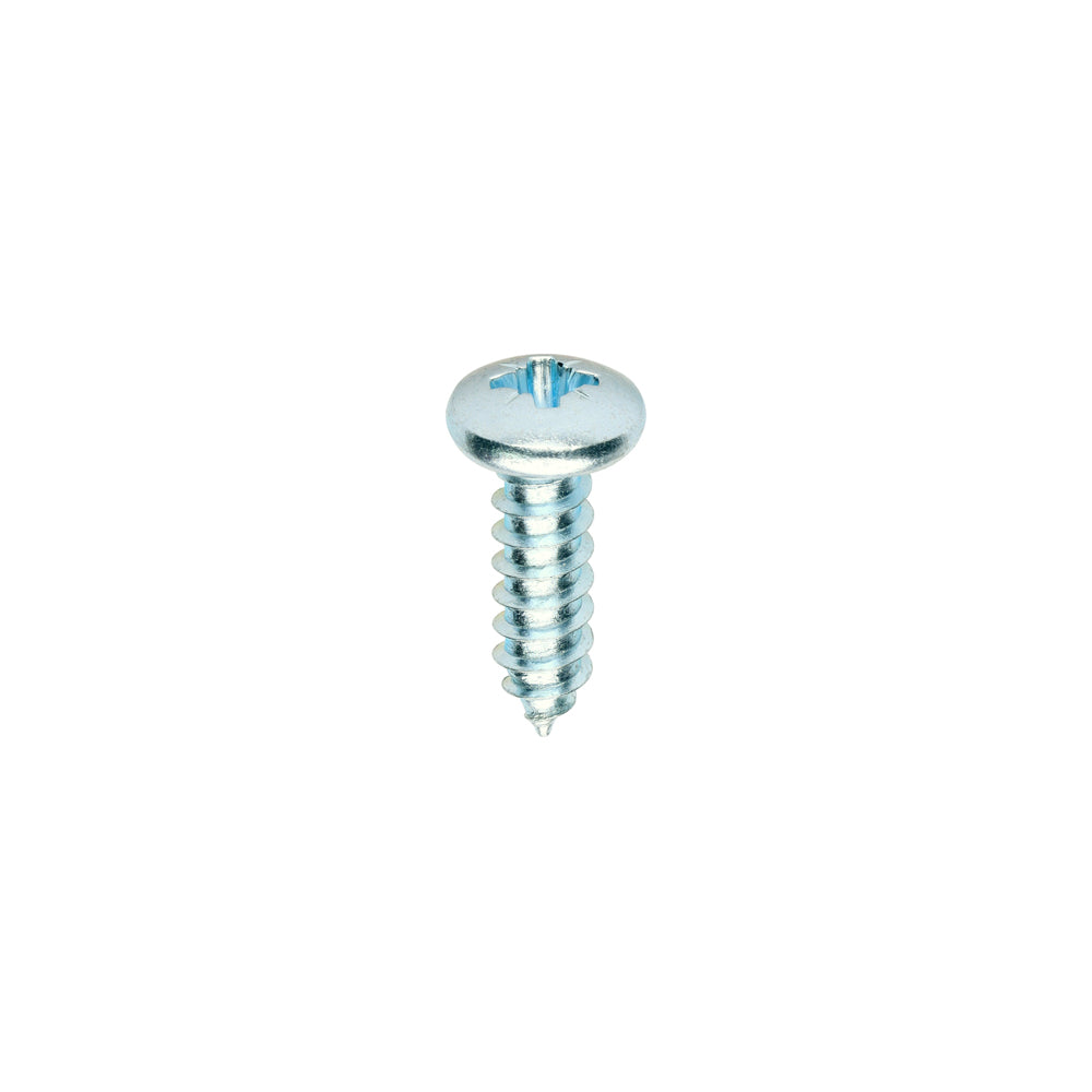 This is an image showing TIMCO Metal Tapping Screws - PZ - Pan - Self-Tapping - Zinc - 10 x 5/8 - 200 Pieces Box available from T.H Wiggans Ironmongery in Kendal, quick delivery at discounted prices.