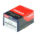 This is an image showing TIMCO Twin-Threaded Woodscrews - PZ - Double Countersunk - Zinc - 6 x 1 1/2 - 200 Pieces Box available from T.H Wiggans Ironmongery in Kendal, quick delivery at discounted prices.