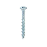 This is an image showing TIMCO Twin-Threaded Woodscrews - PZ - Double Countersunk - Zinc - 6 x 1 1/4 - 200 Pieces Box available from T.H Wiggans Ironmongery in Kendal, quick delivery at discounted prices.