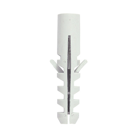 This is an image showing TIMCO Nylon Plugs - 6.0 x 30 - 200 Pieces TIMbag available from T.H Wiggans Ironmongery in Kendal, quick delivery at discounted prices.