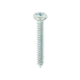 This is an image showing TIMCO Self-Tapping Screws - PZ - Pan - Zinc - 8 x 1 1/4 - 200 Pieces Box available from T.H Wiggans Ironmongery in Kendal, quick delivery at discounted prices.