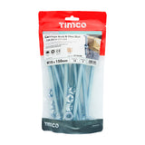 This is an image showing TIMCO Carriage Bolts & Hex Nuts - Zinc - M10 x 150 - 14 Pieces TIMbag available from T.H Wiggans Ironmongery in Kendal, quick delivery at discounted prices.