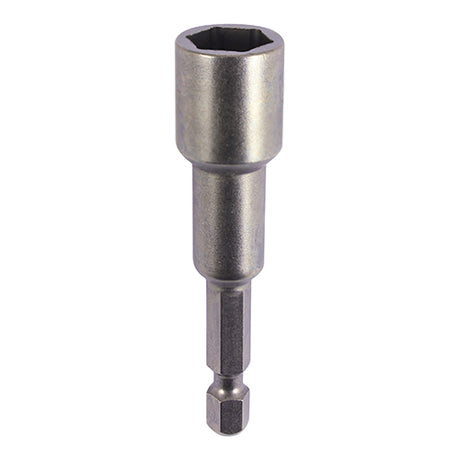 This is an image showing TIMCO Magnetic Socket Driver Bit - Hex - 11 x 65 - 1 Each Blister Pack available from T.H Wiggans Ironmongery in Kendal, quick delivery at discounted prices.