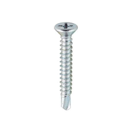 This is an image showing TIMCO Window Fabrication Screws - Countersunk - PH - Self-Tapping - Self-Drilling Point - Zinc - 3.9 x 29 - 1000 Pieces Box available from T.H Wiggans Ironmongery in Kendal, quick delivery at discounted prices.
