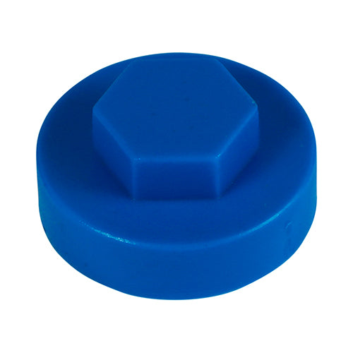 This is an image showing TIMCO Hex Head Cover Caps - Britannia - 16mm - 1000 Pieces Bag available from T.H Wiggans Ironmongery in Kendal, quick delivery at discounted prices.