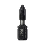 This is an image showing TIMCO Impact Driver Bits - PH - No.1 x 25 - 10 Pieces Handy Bit Pack available from T.H Wiggans Ironmongery in Kendal, quick delivery at discounted prices.