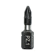 This is an image showing TIMCO Impact Driver Bits - PZ - No.1 x 25 - 10 Pieces Handy Bit Pack available from T.H Wiggans Ironmongery in Kendal, quick delivery at discounted prices.