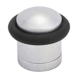 This is an image showing TIMCO Cylinder Door Stop - Satin Chrome - 41mm - 1 Each TIMpac available from T.H Wiggans Ironmongery in Kendal, quick delivery at discounted prices.