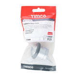 This is an image showing TIMCO Cylinder Door Stop - Satin Chrome - 41mm - 1 Each TIMpac available from T.H Wiggans Ironmongery in Kendal, quick delivery at discounted prices.