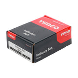 This is an image showing TIMCO Indicator Bolt - Electro Brass - 66mm - 1 Each Box available from T.H Wiggans Ironmongery in Kendal, quick delivery at discounted prices.