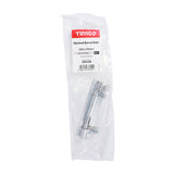 This is an image showing TIMCO Necked Barrel Bolt - Satin Chrome - 100 x 25mm - 1 Each Bag available from T.H Wiggans Ironmongery in Kendal, quick delivery at discounted prices.