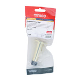 This is an image showing TIMCO Projection Door Stop - Polished Brass - 70mm - 1 Each TIMpac available from T.H Wiggans Ironmongery in Kendal, quick delivery at discounted prices.