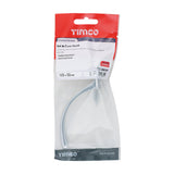 This is an image showing TIMCO Hat & Coat Hook - Polished Chrome - 125 x 32mm - 1 Each TIMpac available from T.H Wiggans Ironmongery in Kendal, quick delivery at discounted prices.