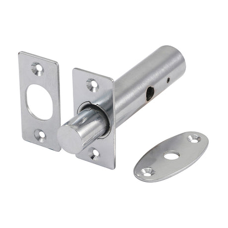 This is an image showing TIMCO Door Rack Bolts - Polished Chrome - 60mm - 2 Pieces Bag available from T.H Wiggans Ironmongery in Kendal, quick delivery at discounted prices.