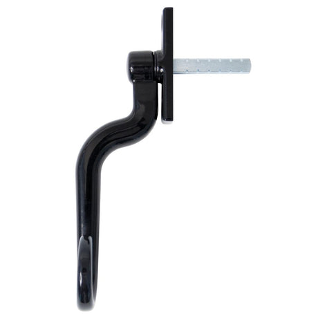 This is an image showing From The Anvil - Black Deluxe Monkeytail Espag - RH available from T.H Wiggans Architectural Ironmongery in Kendal, quick delivery and discounted prices