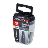 This is an image showing TIMCO S2 Driver Bits - TX - TX20 x 25 - 10 Pieces Blister Pack available from T.H Wiggans Ironmongery in Kendal, quick delivery at discounted prices.