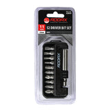 This is an image showing TIMCO Mixed S2 Driver Bit Set - 11pcs - 11 Pieces Blister Pack available from T.H Wiggans Ironmongery in Kendal, quick delivery at discounted prices.