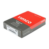 This is an image showing TIMCO Parliament Hinge (488) - Solid Brass - Satin Chrome - 102 x 100 - 2 Pieces Box available from T.H Wiggans Ironmongery in Kendal, quick delivery at discounted prices.