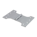 This is an image showing TIMCO Parliament Hinge (488) - Solid Brass - Satin Chrome - 102 x 150 - 2 Pieces Box available from T.H Wiggans Ironmongery in Kendal, quick delivery at discounted prices.