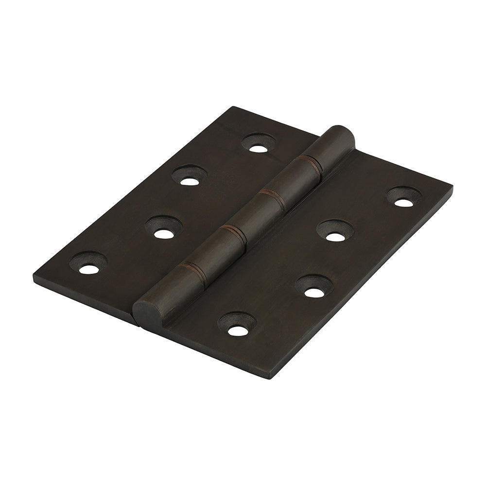 This is an image showing TIMCO Double Phosphor Bronze Washered Butt Hinge - Solid Brass - Bronze - 102 x 75 - 2 Pieces Box available from T.H Wiggans Ironmongery in Kendal, quick delivery at discounted prices.