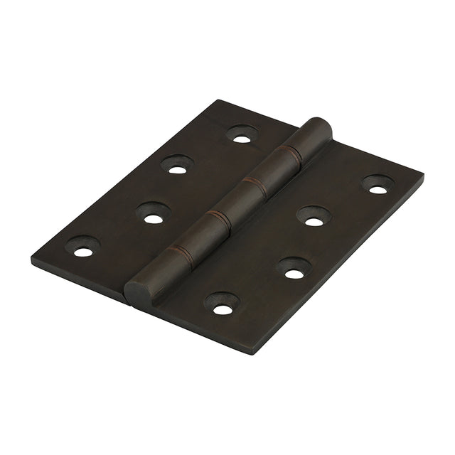 This is an image showing TIMCO Double Phosphor Bronze Washered Butt Hinge - Solid Brass - Bronze - 102 x 75 - 2 Pieces Box available from T.H Wiggans Ironmongery in Kendal, quick delivery at discounted prices.