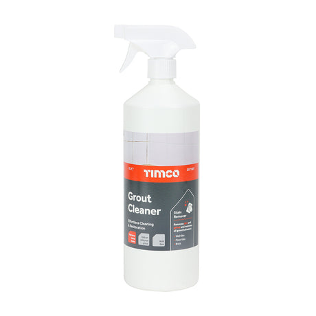 This is an image showing TIMCO Grout Cleaner - 1L - 1 Each Bottle available from T.H Wiggans Ironmongery in Kendal, quick delivery at discounted prices.