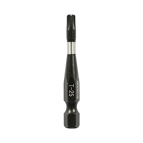 This is an image showing TIMCO Impact Driver Bits - TX - TX25 x 50 - 5 Pieces Handy Bit Pack available from T.H Wiggans Ironmongery in Kendal, quick delivery at discounted prices.