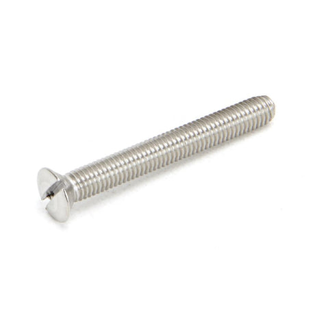 This is an image showing From The Anvil - SS M5 x 40mm Male Screw (1) available from T.H Wiggans Architectural Ironmongery in Kendal, quick delivery and discounted prices