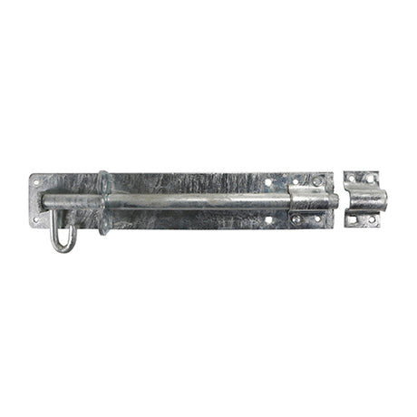 This is an image showing TIMCO Heavy Brenton Padbolt - Hot Dipped Galvanised - 12" - 1 Each Plain Bag available from T.H Wiggans Ironmongery in Kendal, quick delivery at discounted prices.