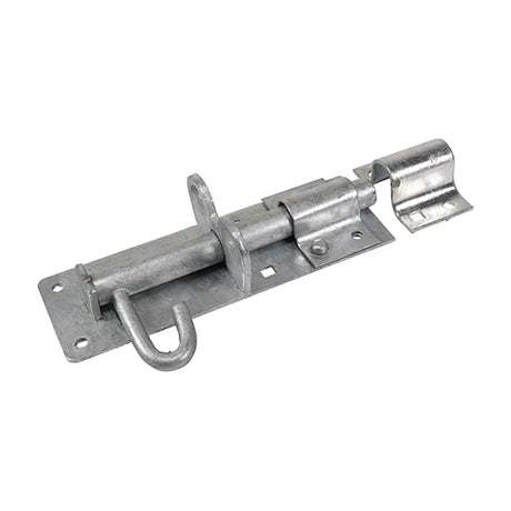 This is an image showing TIMCO Heavy Brenton Padbolt - Hot Dipped Galvanised - 6" - 1 Each Plain Bag available from T.H Wiggans Ironmongery in Kendal, quick delivery at discounted prices.