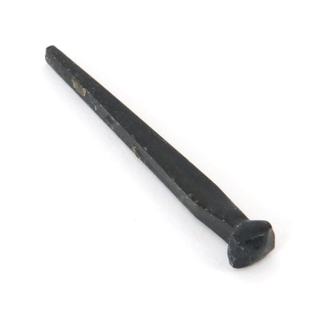 This is an image showing From The Anvil - Black Oxide 2 1/2" Rosehead Nail (1kg) available from T.H Wiggans Architectural Ironmongery in Kendal, quick delivery and discounted prices