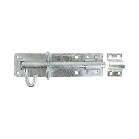 This is an image showing TIMCO Heavy Brenton Padbolt - Hot Dipped Galvanised - 6" - 1 Each TIMbag available from T.H Wiggans Ironmongery in Kendal, quick delivery at discounted prices.