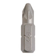 This is an image showing TIMCO S2 Driver Bits - PZ - No.2 x 25 - 10 Pieces Blister Pack available from T.H Wiggans Ironmongery in Kendal, quick delivery at discounted prices.