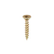 This is an image showing TIMCO Classic Multi-Purpose Screws - PZ - Double Countersunk - Yellow - 3.0 x 12 - 200 Pieces Box available from T.H Wiggans Ironmongery in Kendal, quick delivery at discounted prices.