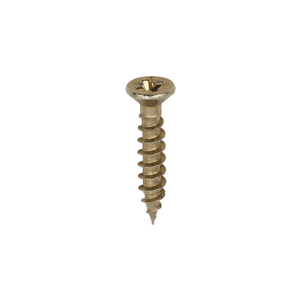 This is an image showing TIMCO Classic Multi-Purpose Hinge Screws - PZ - Countersunk - Yellow - 3.0 x 16 - 200 Pieces Box available from T.H Wiggans Ironmongery in Kendal, quick delivery at discounted prices.