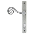 This is an image of From The Anvil - Pewter Monkeytail Slimline Lever Espag. Lock Set - RH available to order from T.H Wiggans Architectural Ironmongery in Kendal, quick delivery and discounted prices.