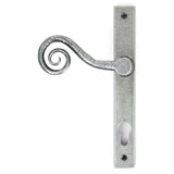 This is an image of From The Anvil - Pewter Monkeytail Slimline Lever Espag. Lock Set - RH available to order from T.H Wiggans Architectural Ironmongery in Kendal, quick delivery and discounted prices.