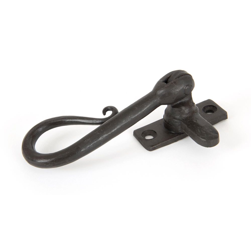 This is an image showing From The Anvil - Beeswax Shepherd's Crook Fastener available from T.H Wiggans Architectural Ironmongery in Kendal, quick delivery and discounted prices