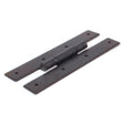 This is an image showing From The Anvil - Beeswax 7" H Hinge (pair) available from T.H Wiggans Architectural Ironmongery in Kendal, quick delivery and discounted prices