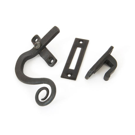 This is an image showing From The Anvil - Beeswax Monkeytail Fastener - LH available from T.H Wiggans Architectural Ironmongery in Kendal, quick delivery and discounted prices
