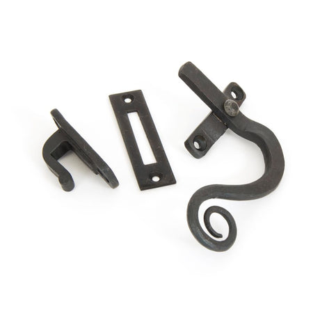 This is an image showing From The Anvil - Beeswax Monkeytail Fastener - RH available from T.H Wiggans Architectural Ironmongery in Kendal, quick delivery and discounted prices