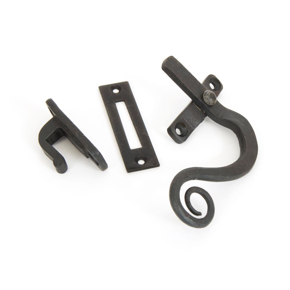 This is an image showing From The Anvil - Beeswax Monkeytail Fastener - RH available from T.H Wiggans Architectural Ironmongery in Kendal, quick delivery and discounted prices