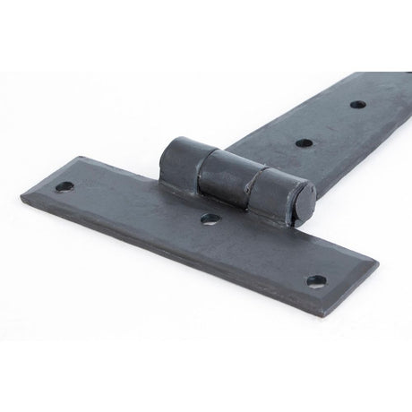 This is an image showing From The Anvil - Beeswax 9" Penny End T Hinge (pair) available from T.H Wiggans Architectural Ironmongery, quick delivery and discounted prices