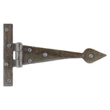 This is an image showing From The Anvil - Beeswax 6" Arrow Head T Hinge (pair) available from T.H Wiggans Architectural Ironmongery in Kendal, quick delivery and discounted prices