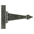 This is an image showing From The Anvil - Beeswax 4" Arrow Head T Hinge (pair) available from T.H Wiggans Architectural Ironmongery in Kendal, quick delivery and discounted prices