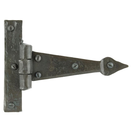 This is an image showing From The Anvil - Beeswax 4" Arrow Head T Hinge (pair) available from T.H Wiggans Architectural Ironmongery in Kendal, quick delivery and discounted prices