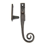 This is an image showing From The Anvil - Beeswax RH Locking Night-vent Monkeytail Fastener available from T.H Wiggans Architectural Ironmongery in Kendal, quick delivery and discounted prices