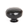 This is an image showing From The Anvil - Black Elan Cabinet Knob - Large available from T.H Wiggans Architectural Ironmongery in Kendal, quick delivery and discounted prices